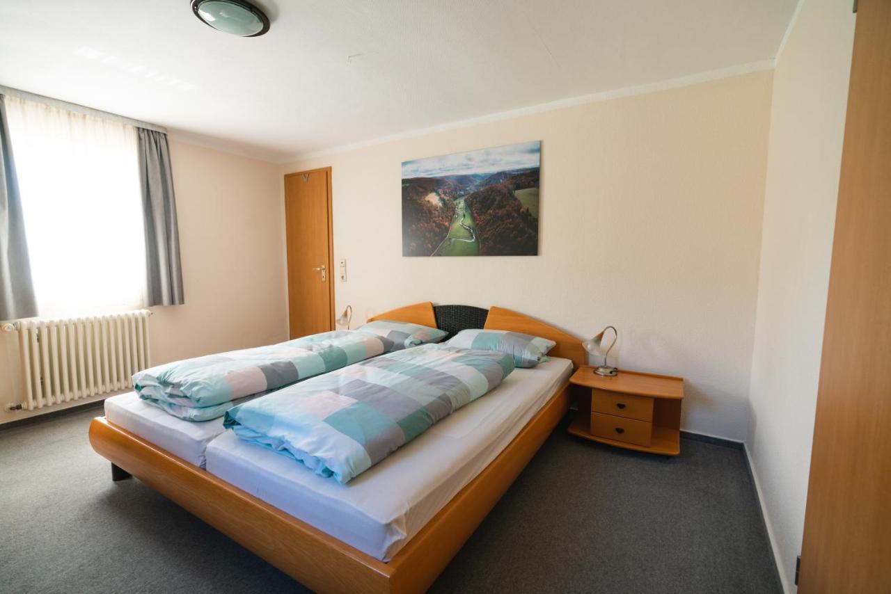 Ferienwohnung Lautertal Haus Barbara Indelhausen Ngoại thất bức ảnh